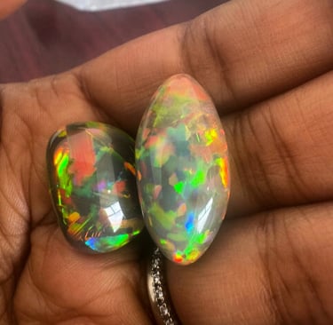 Black Opal of welo Ethiopia