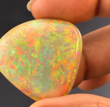 Yellow Ethiopian Opal