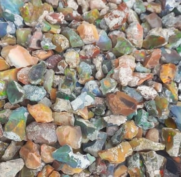 Natural rough Opals from Ethiopia