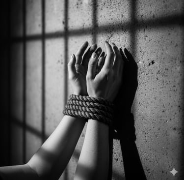 Banner campaña contra la trata de seres humanos – LACRIM