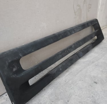 Reparación de parachoques de coche en fibra de vidrio paso a paso