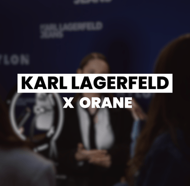 Campagne Karl Lagerfeld et Orane