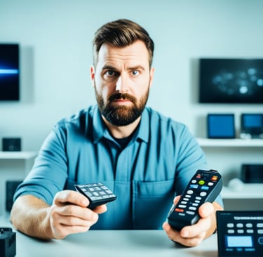 فني توصيل ريموت