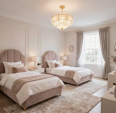 Elegant, minimalist grid layout showcasing the art of ultra-clean living spaces.