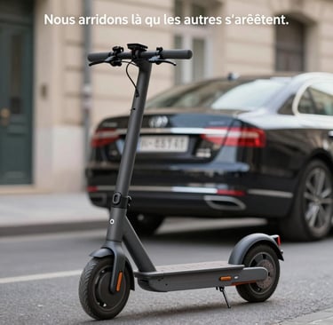 A delivery package resting next to a smartphone displaying a GPS map, ready for last-mile delivery.