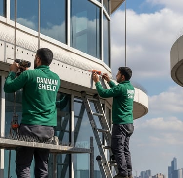 تنظيف الأسطح وإزالة أعشاش الحمام – دليل شامل