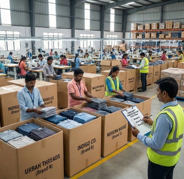 Third Party Clothing Manufacturer in India