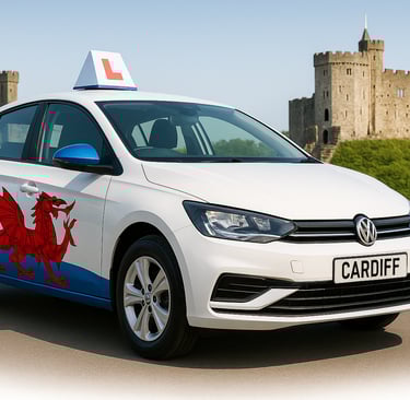Cardiff Driving School Car Cardiff Castle