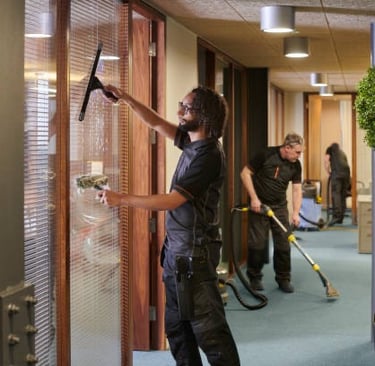 Window cleaning Office cleaning