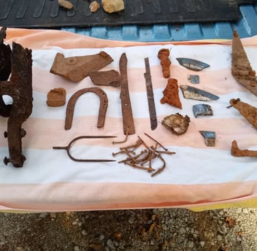 era relics from gold mine