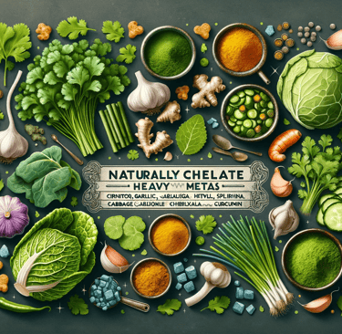 a variety of vegetables and herbs are displayed in a photo