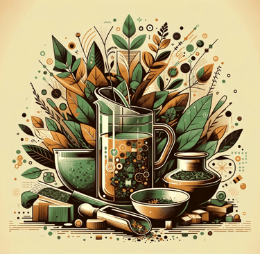 a pitcher of coffee with a pitcher of coffee