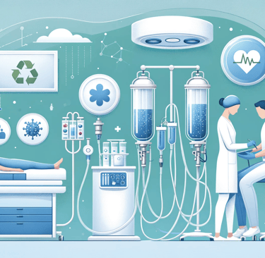a poster of a human body with various types of medical equipment
