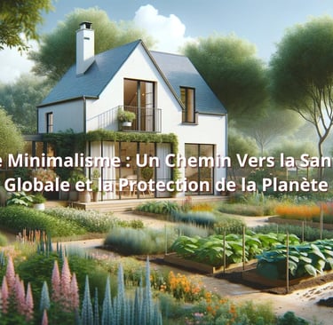 Le Minimalisme : Un Chemin Vers la Santé Globale et la Protection de la Planète
