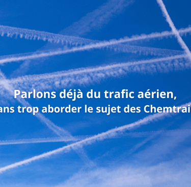 trafic aerien et chemtrails