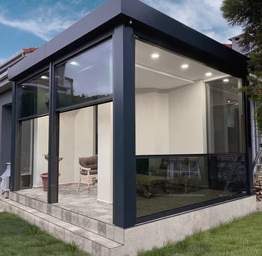 vert flex up üvegrendszer