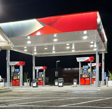 freshly striped gas service in clinton maryland