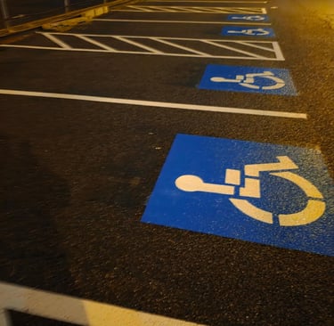 ada parking spaces