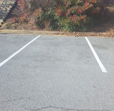 front royal parking lot