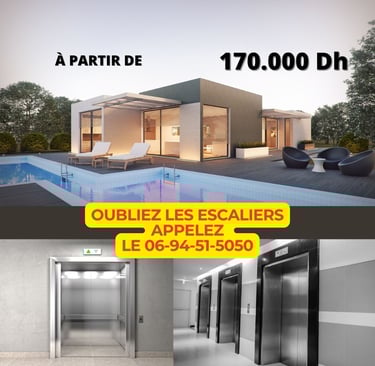 Ascenseur Maroc Villa 