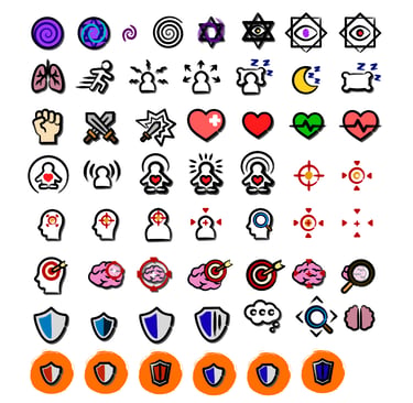 Myndzai Icon Variations