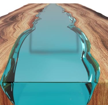 Resina epoxi en madera