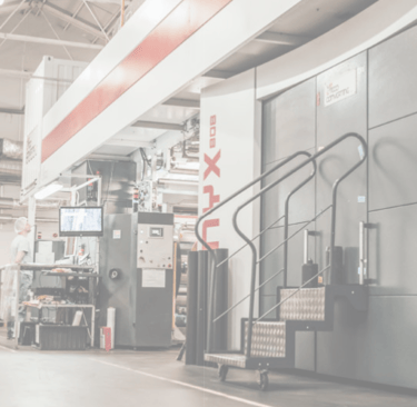 Widok pałuckiej drukarni opakowań ze smart instalacjami dla przemysłu w Janowcu Wielkopolskim