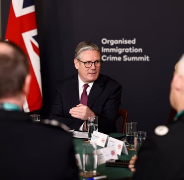 Kerr Starmer Organised Immigration Crime Summit