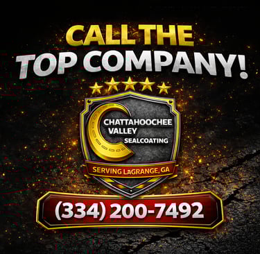 Call the Top Asphalt Company in LaGrange, GA | Chattahoochee Valley Sealcoating (334) 200-7492