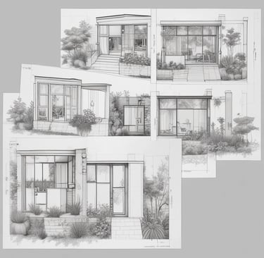 garden room design ideas at initial concept 