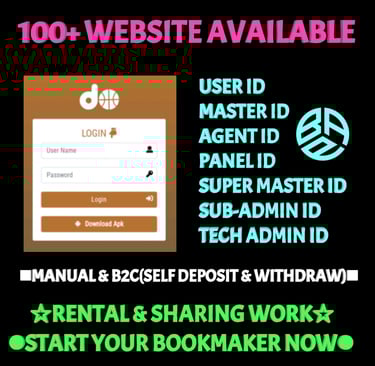MASTER ID SUPER MASTER ID ADMIN ID AGENT ID PANEL ID AVAILABLE MASTER ID || SUPER MASTER ID || ADMIN