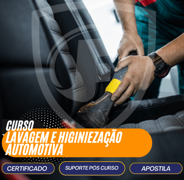 Curso de Higienização e Lavagem Automotiva