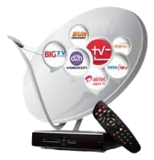 a satellite dish dish dishwasher with a remote control