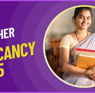 up teacher vacancy 2025 notification