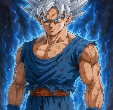 Goku Ultra instinct final form