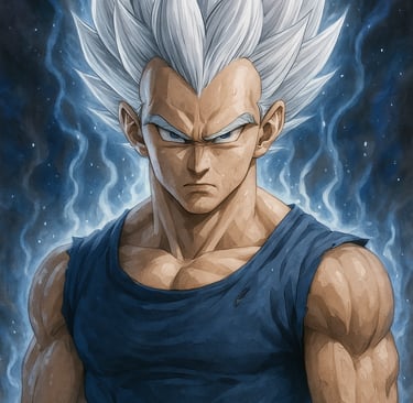 Vegeta Ultra instinct final form