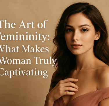 A portrait of a woman in a brown dress