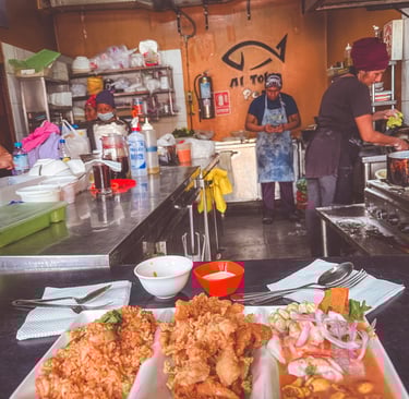 Al Toke Pez in Lima, Peru