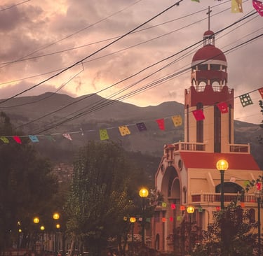 Church in Huaraz, Peru