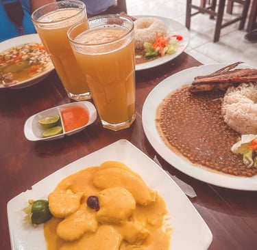 Papa a la Hauncaina in Trujillo