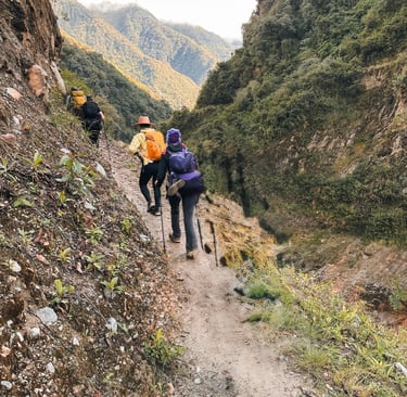 Salkantay Trek Day 3 Hiking Collpapampa