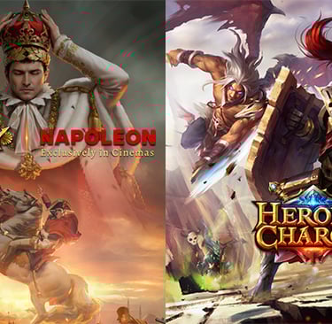 Top Games Inc Evony IP Collaboration & uCool Heroes Charge