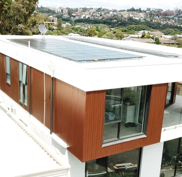 Knotwood aluminium cladding