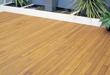 Blackbutt timber deck