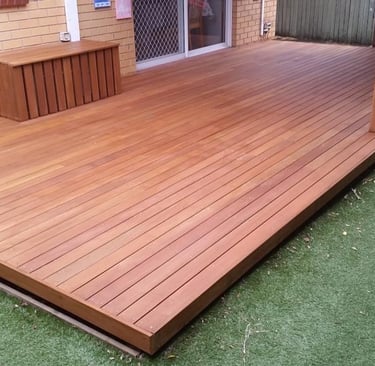 Balau deck boards