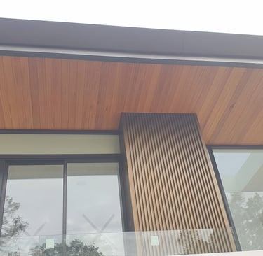 timber look aluminium soffit