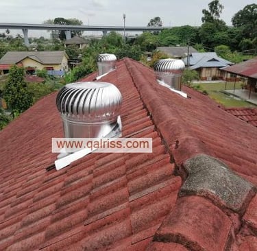 Roof Top Turbine Ventilator sesuai bagi rumah