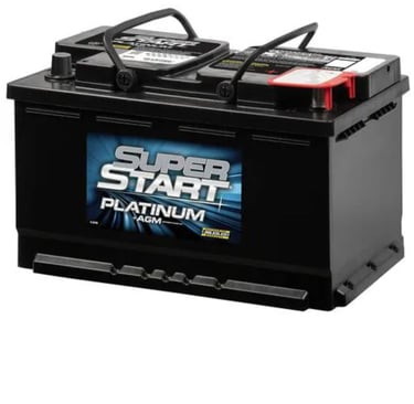 Image of a 2020 Chevy Silverado AGM Platinum Battery from our battery supplier at O'Reilly Auto Parts