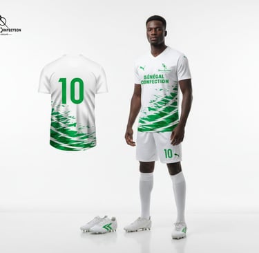 maillot personnalisable, Sénégal confection