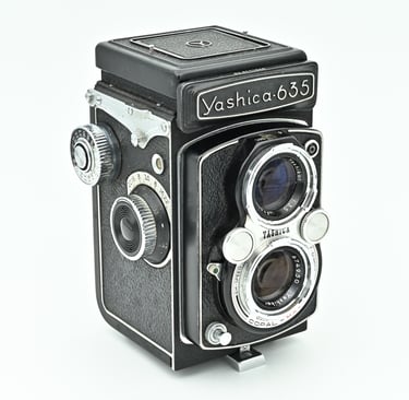 It all started in 1963 with this Yashica 635 says Peter Pickering